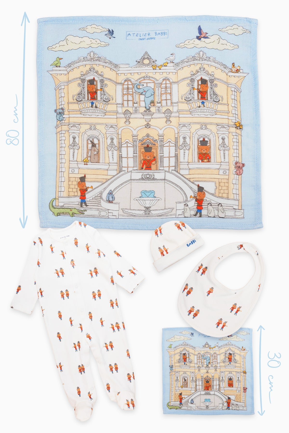 TIN SOLDIER- NEWBORN SET (5-PIECES)