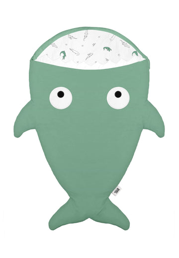 Fishy in light green Sleeping Bag 🐠 .