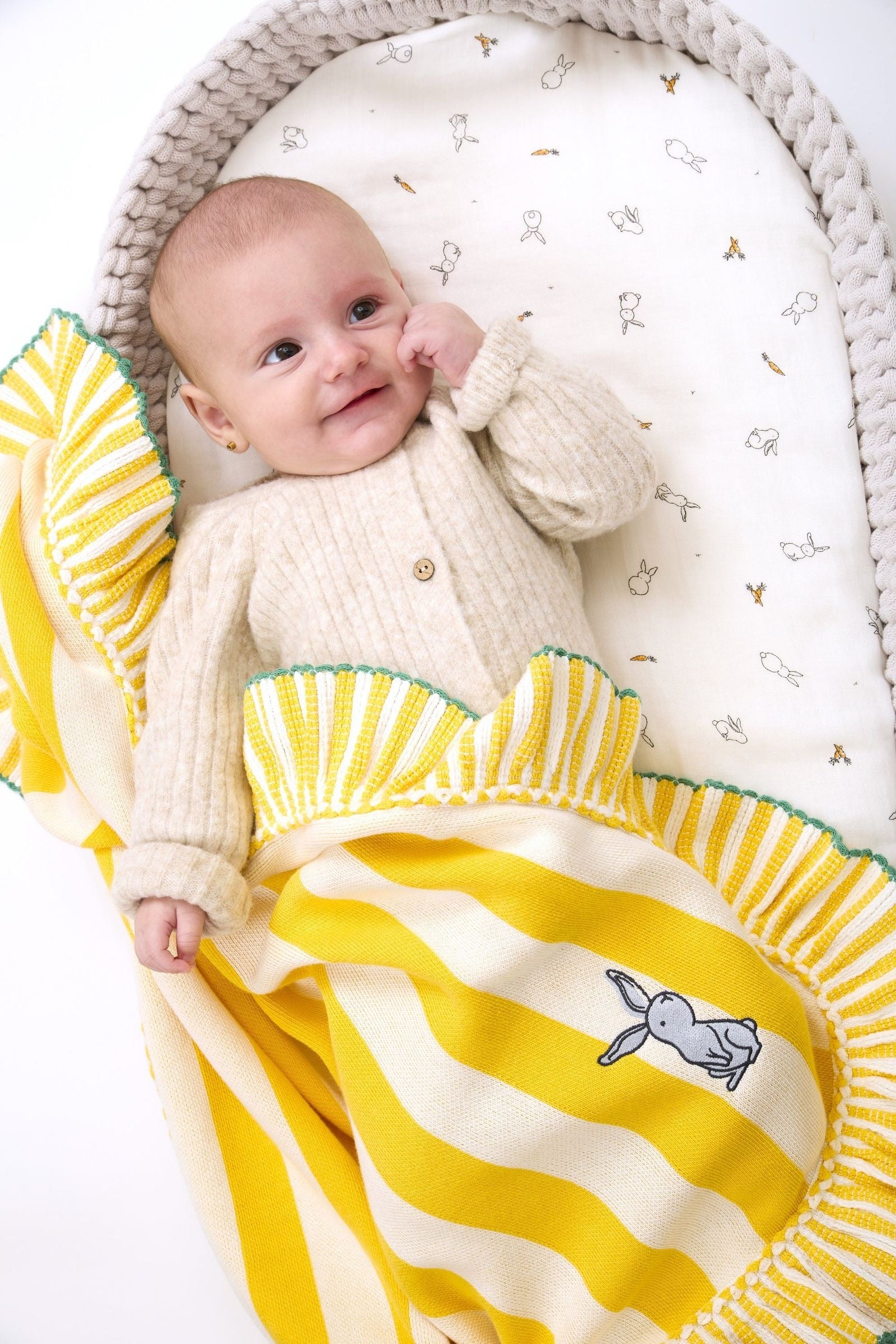 Yellow Stripe Blanket
