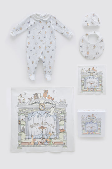 Newborn Set (5-Piece) — Theatre / Blue