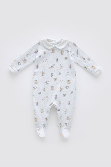 Newborn Set (4-Piece) — Theatre / Blue