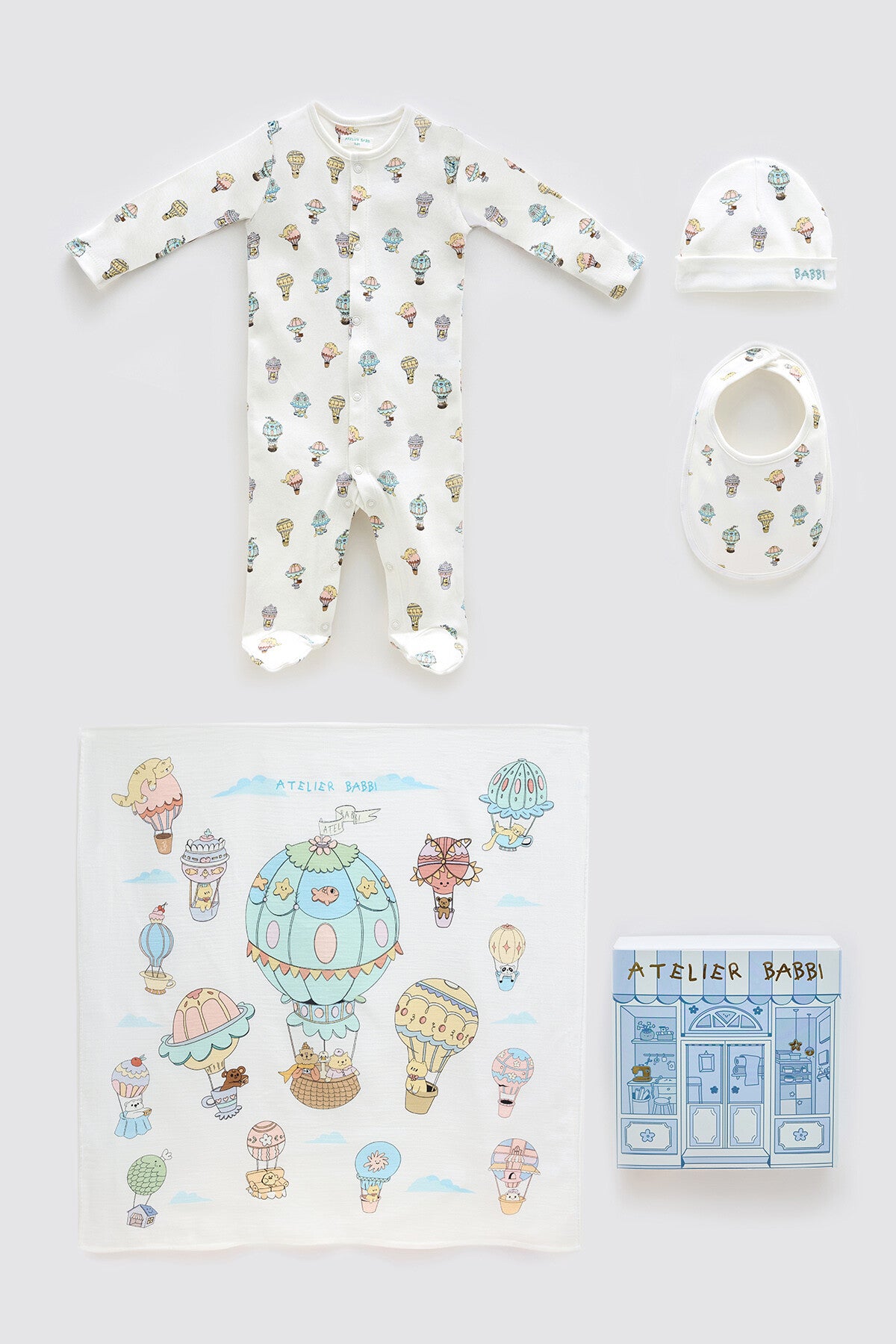 CAPPADOCIA - NEWBORN SET (4-PIECES)