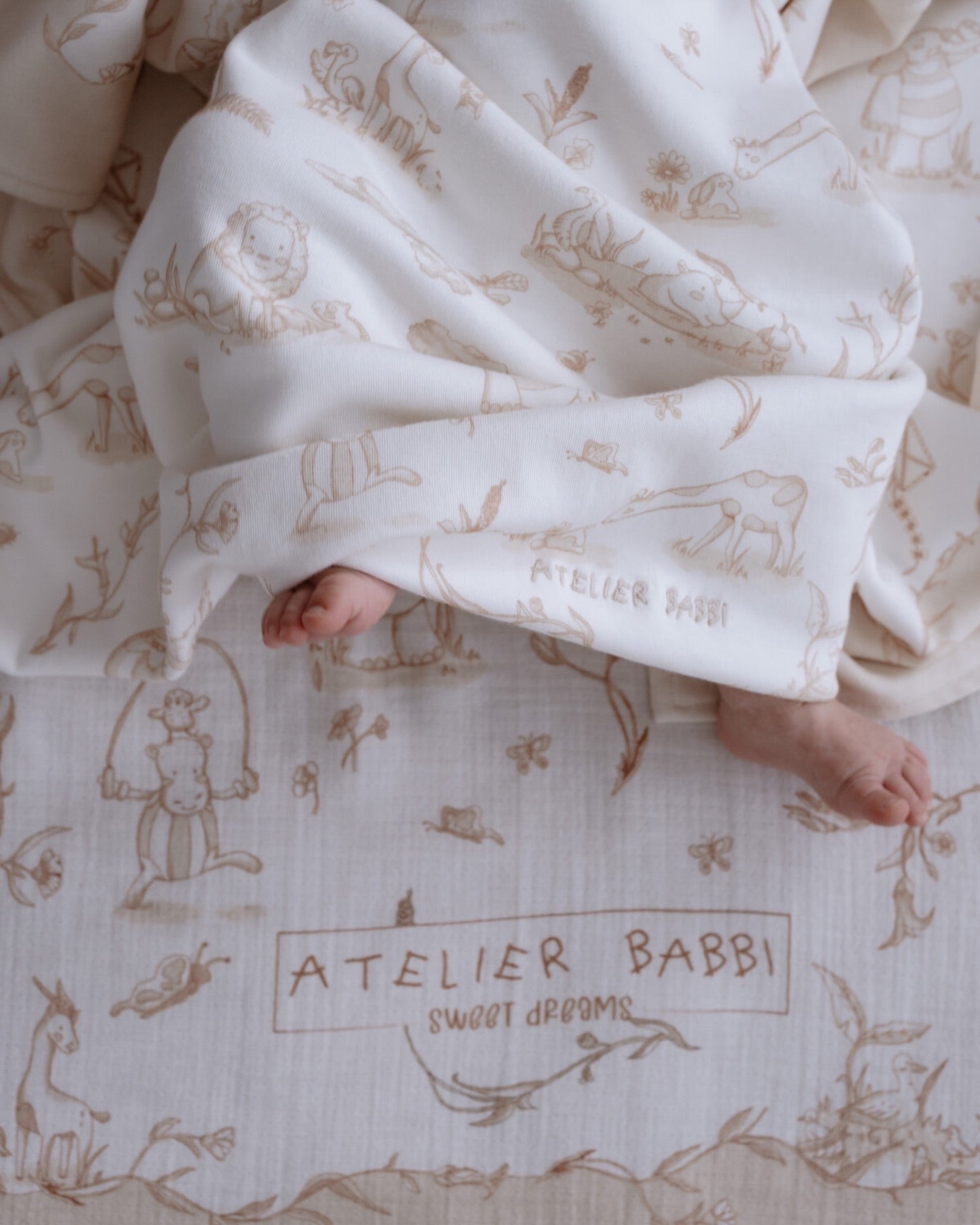 TOILE DE JOUY/BEIGE - NEWBORN SET (4-PIECES)
