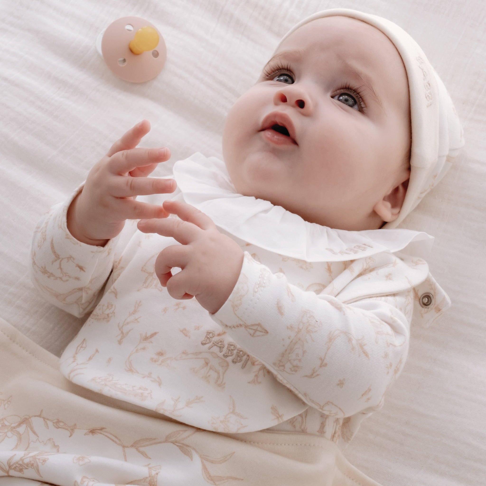 TOILE DE JOUY/BEIGE - NEWBORN SET (4-PIECES)