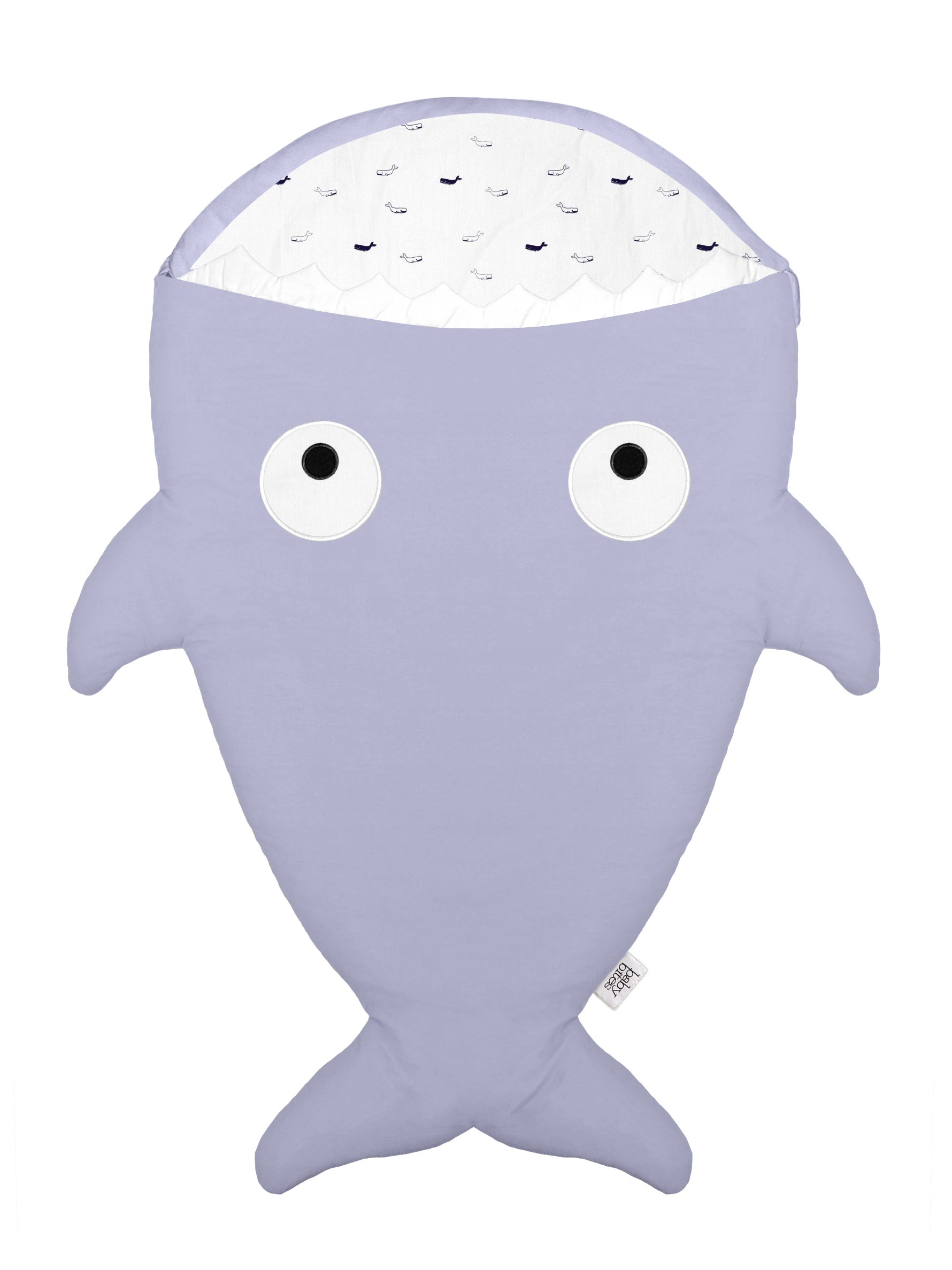 Fishy in Baby Blue Sleeping Bag 🐠 .