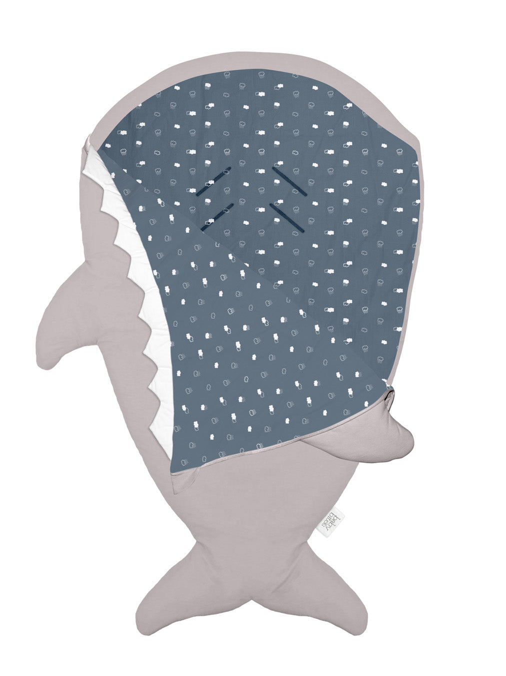 Fishy in BLUE CLOUDS Sleeping Bag ⛅️ 🐟 🎁 .