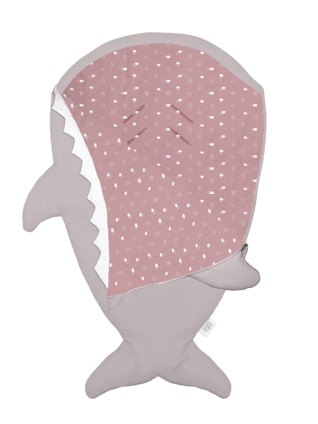 Fishy in PINK CLOUDS Sleeping Bag   ⛅️ 🐟 🎁.