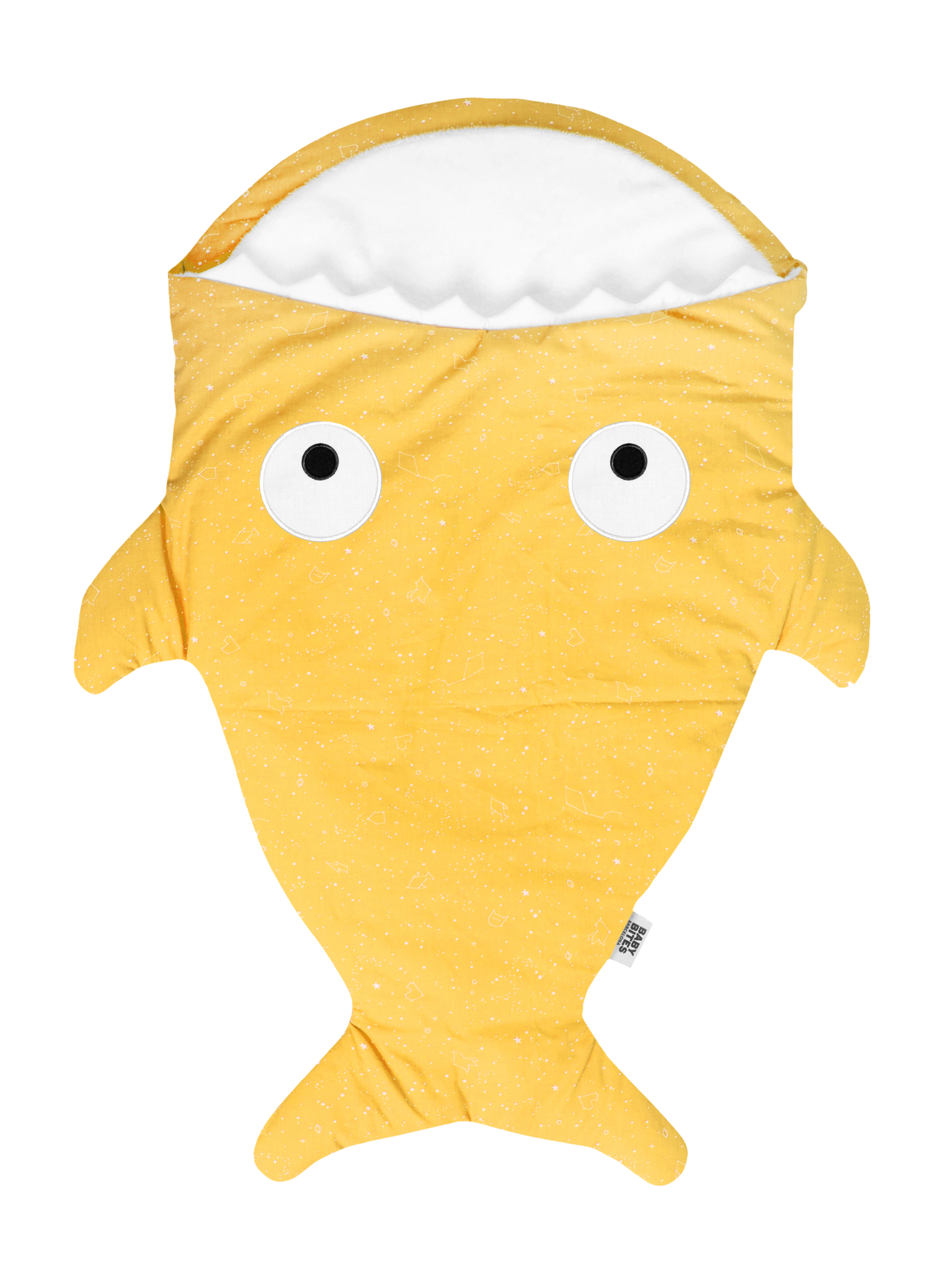 Fishy in YELLOW Pattern sleeping bag || سليب باق السمكة باترن بـ اللون الأصفر  🐡🎁