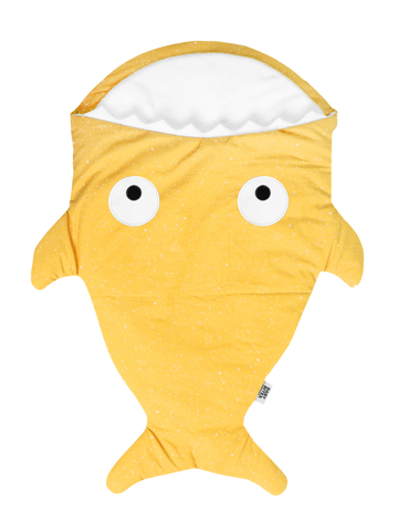 Fishy in STAR YELLOW Pattern sleeping bag || سليب باق السمكة باترن بـ اللون الأصفر  🐡🎁