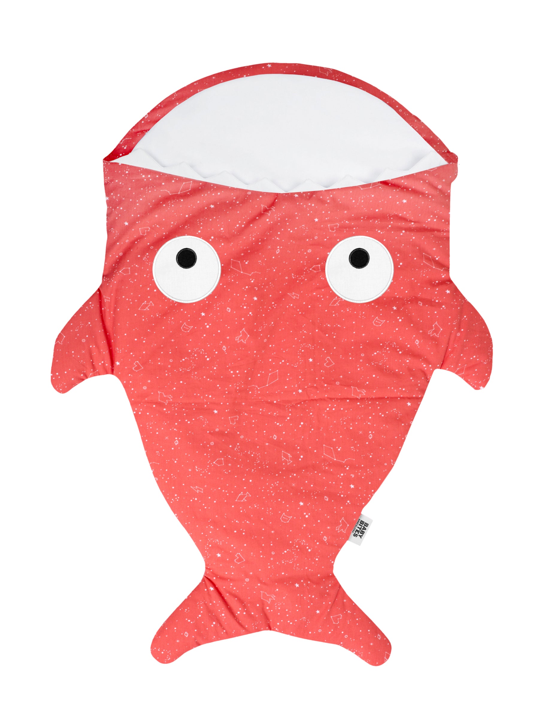 Fishy in PEACH Pattern sleeping bag  🐡🎁 .