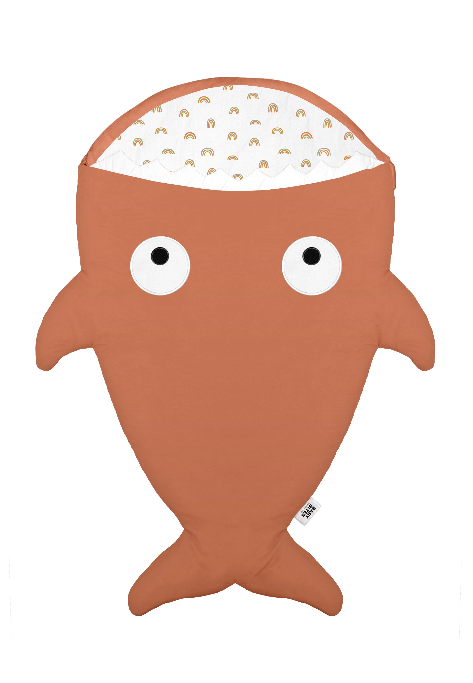 Fishy in Terracotta Sleeping Bag  🐠 .