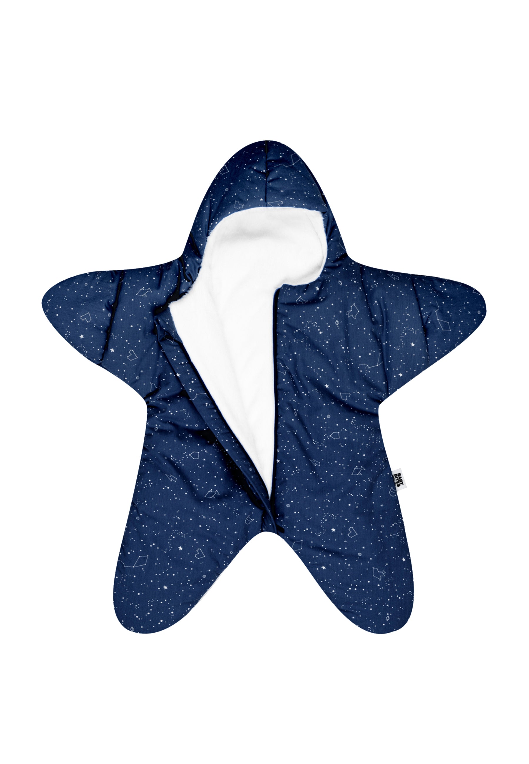 Star in NAVY BLUE Sleeping Bag 🌟 🎁 .