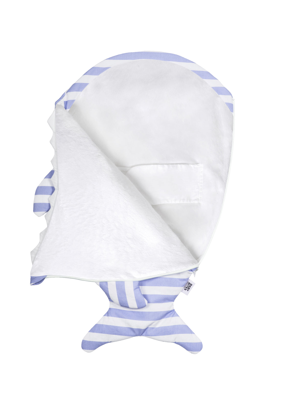 New Born Mini Blue Stripe Sleeping Bag Gift Set ||  سليب باق حديثي الولادة مخطط بـ اللون الأزرق طقم لـ هدية 🎁