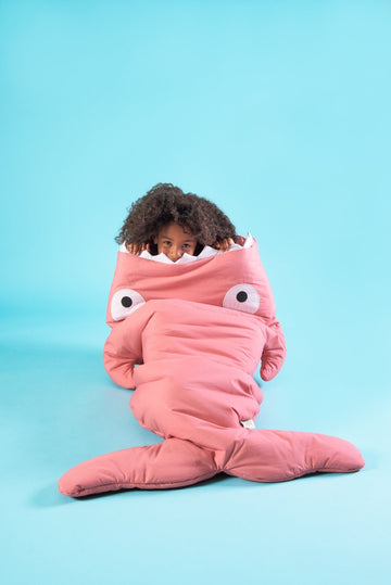 Fishy in Pink Kids Sleeping Bag