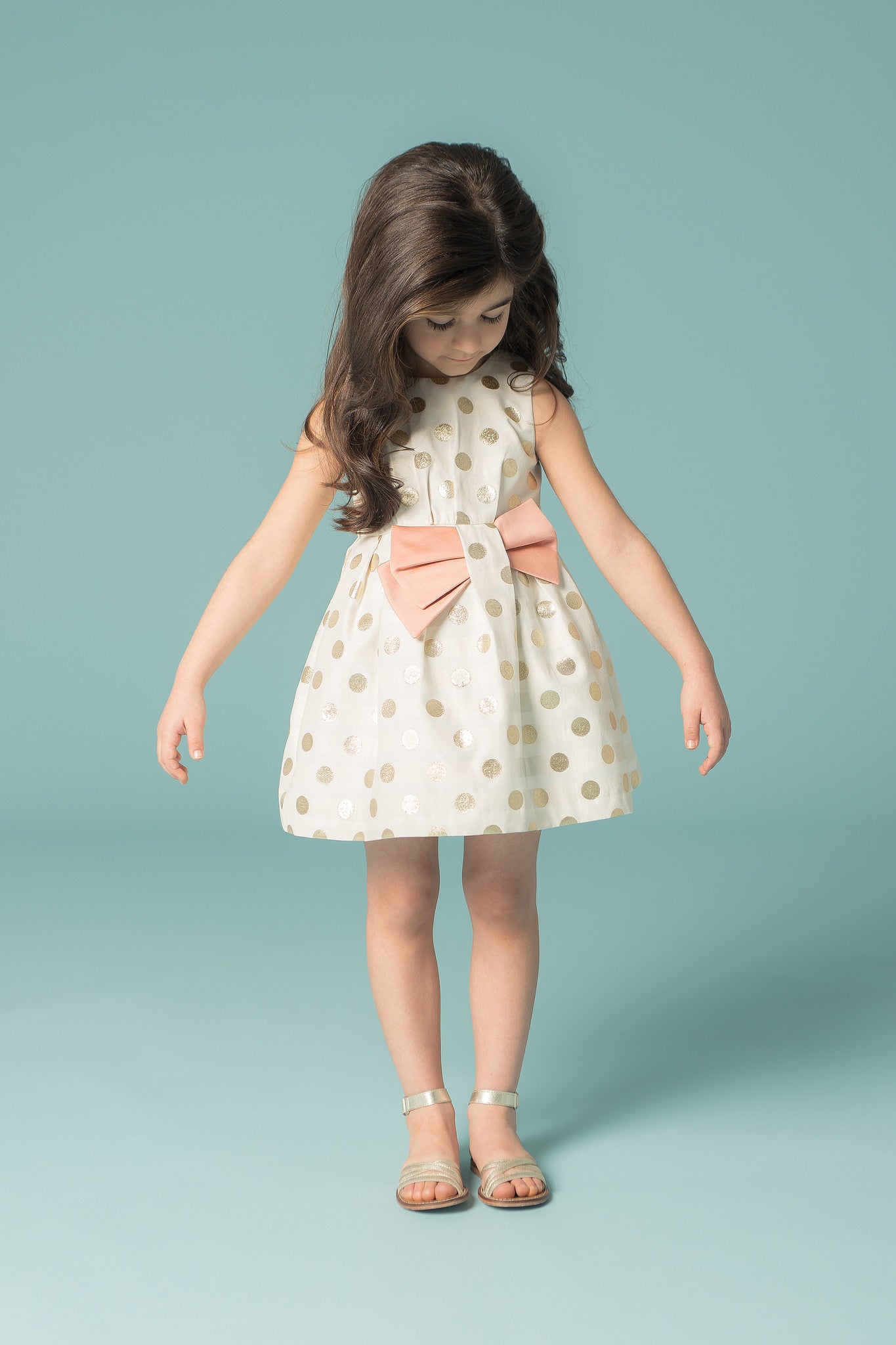 Sparkle Dot Bodice Dress 👗