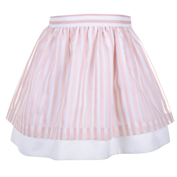 Organza Stripe Tiered Skirt 👗