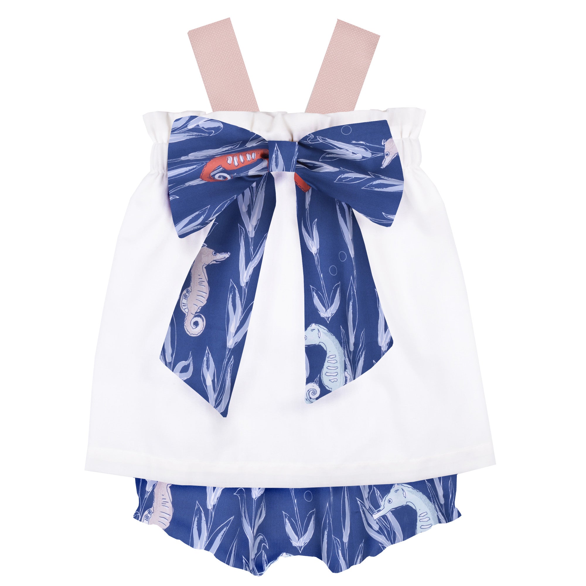 Bow Sundress & Bloomer Set 👧