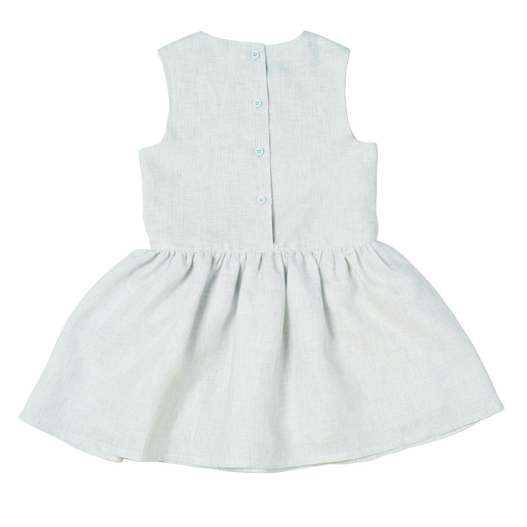 Striped Linen Dress 👗