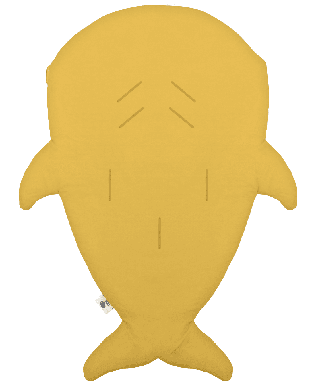 Fishy in Yellow Sleeping Bag  🐠